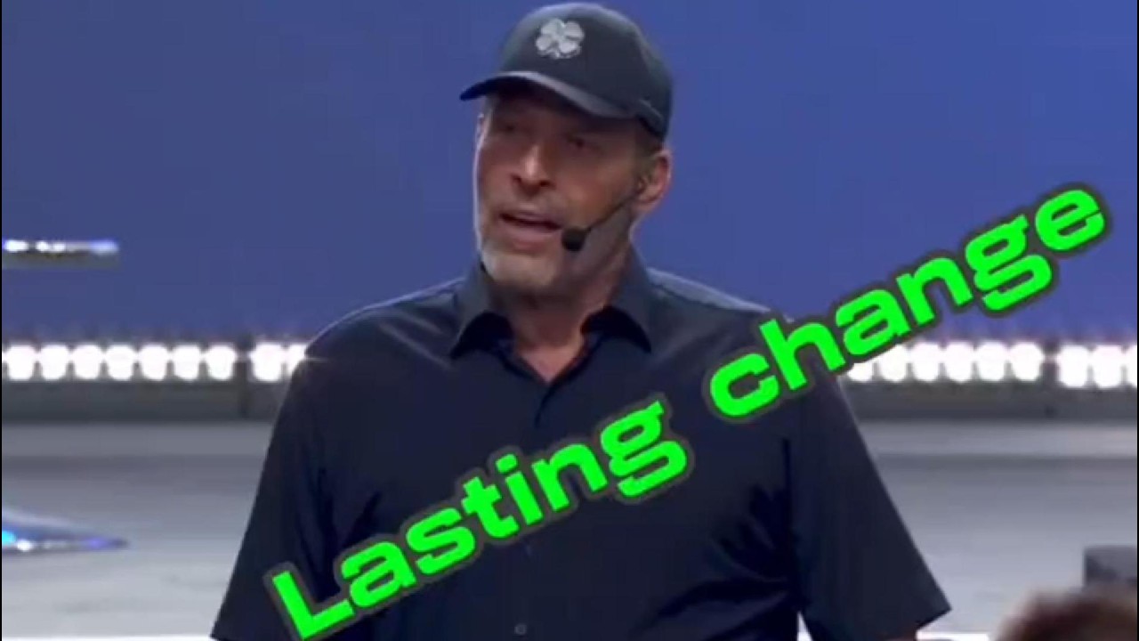 This how lasting change happens in life 