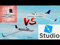 Roblox Plane Crazy vs. Roblox Studio Part 2.