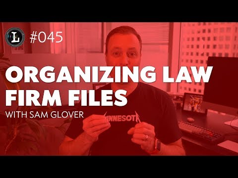 Video: How To Organize Your Law Firm