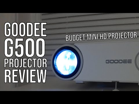 GooDee G500 Mini HD Projector Review - Best Mini HD Projector under $150?