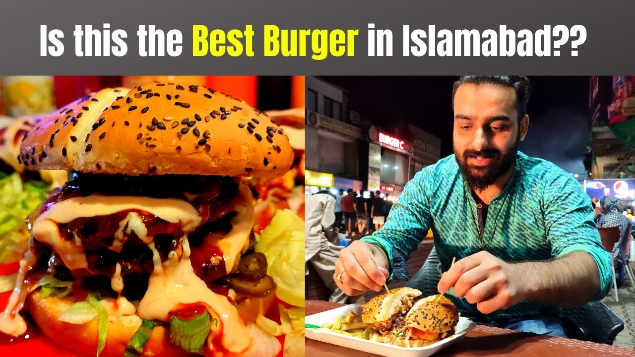 Is this the best Beef Burger in Islamabad? Burger Fest F7 Islamabad