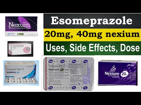 esomeprazole 40 mg, 20 mg, uses in hindi - Nexium 20 mg, 40 mg, Uses, Side Effects, Dosage,
