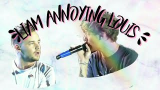 LIAM PAYNE ANNOYING LOUIS FOR 2 MINUTES STRAIGHT