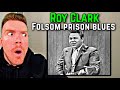 How did he do that first time hearing roy clark  folsom prison blues  reaction