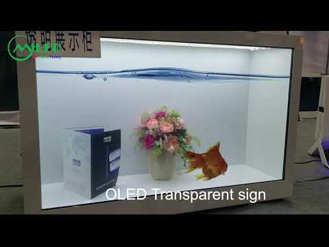 OLED Transparent sign