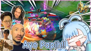 Keseruan Kobo Mabar Bersama TikTokers Main MLBB !! Epic Comeback 🗿【Kobo Kanaeru | Clips】