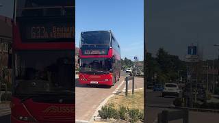 Sussex Coaches Scania N230UD OmniCity 111 (LX09 AHF) arriving into Somerset Road on the 633.