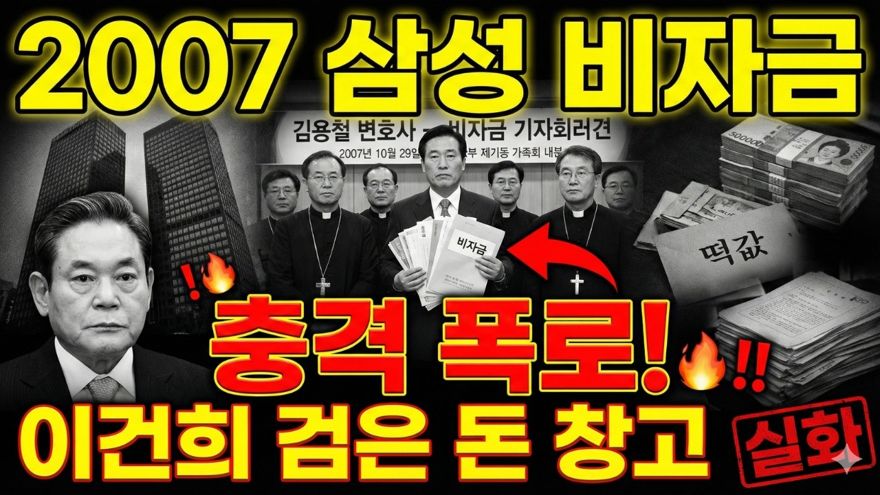 충격 실화 | 2007 삼성 비자금 스캔들 - 재벌이 정치권·검찰을 산 검은 돈의 전말