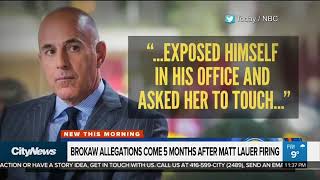 New allegations of sexual misconduct at NBC news