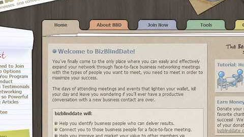 Stop Networking and Start CONNECTING: BizBlindDate is Business Networking Made Simple!