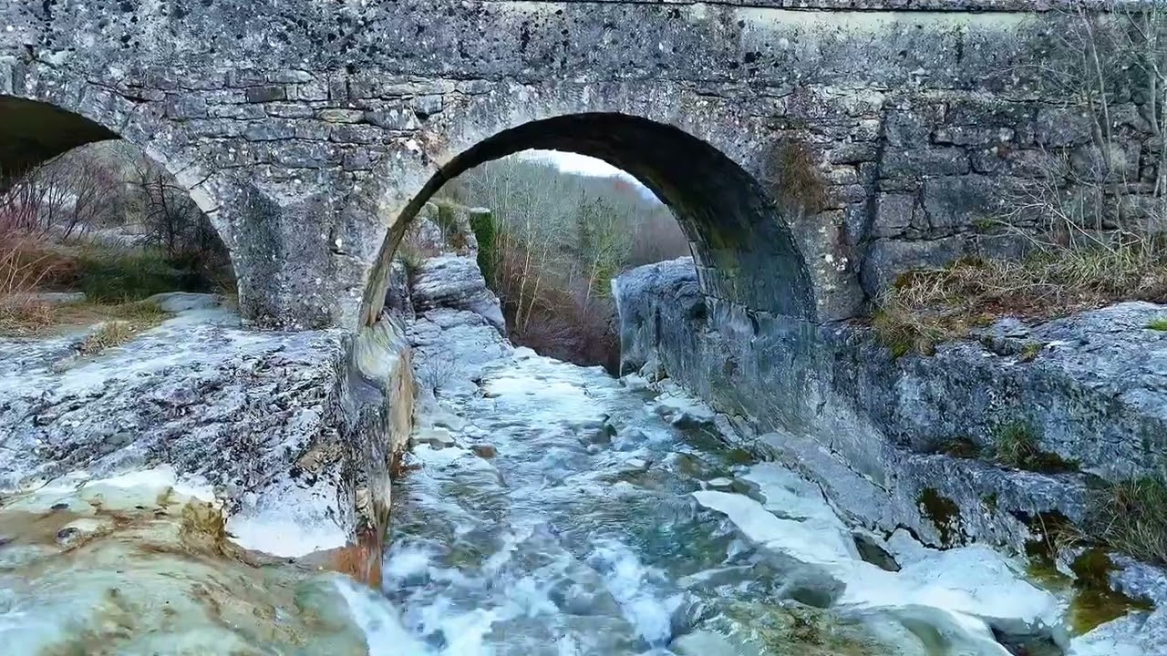 Sopot waterfall in the heart of Istria, Croatia.