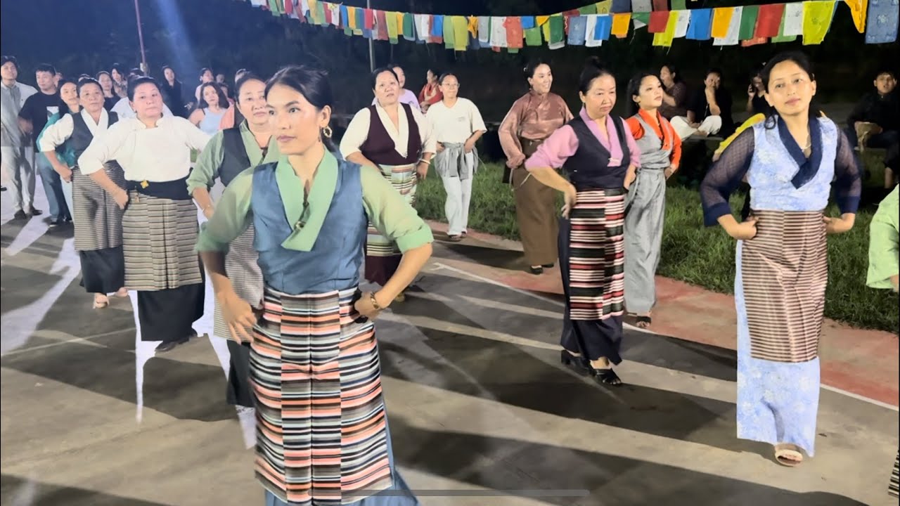 MUNDGOD LHAKAR GORSHEY ON 31ST JUL 2024 #mundgod #tibetanculture #lhakar #gorshey #dance