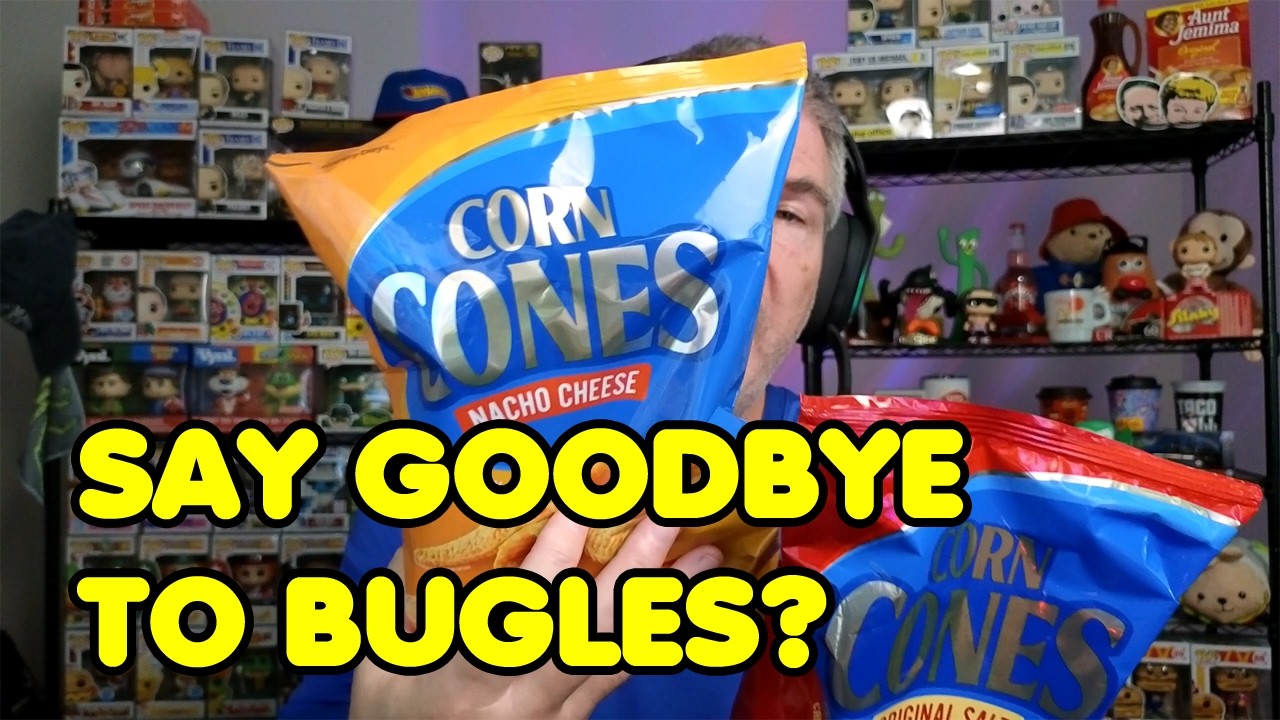 Can $1.25 Corn Cones Beat Bugles? Dollar Tree Taste Test! 🌽😮