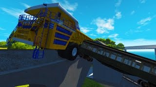 Subway Train Jumps #1 NEW MAP! BeamNG.drive screenshot 2