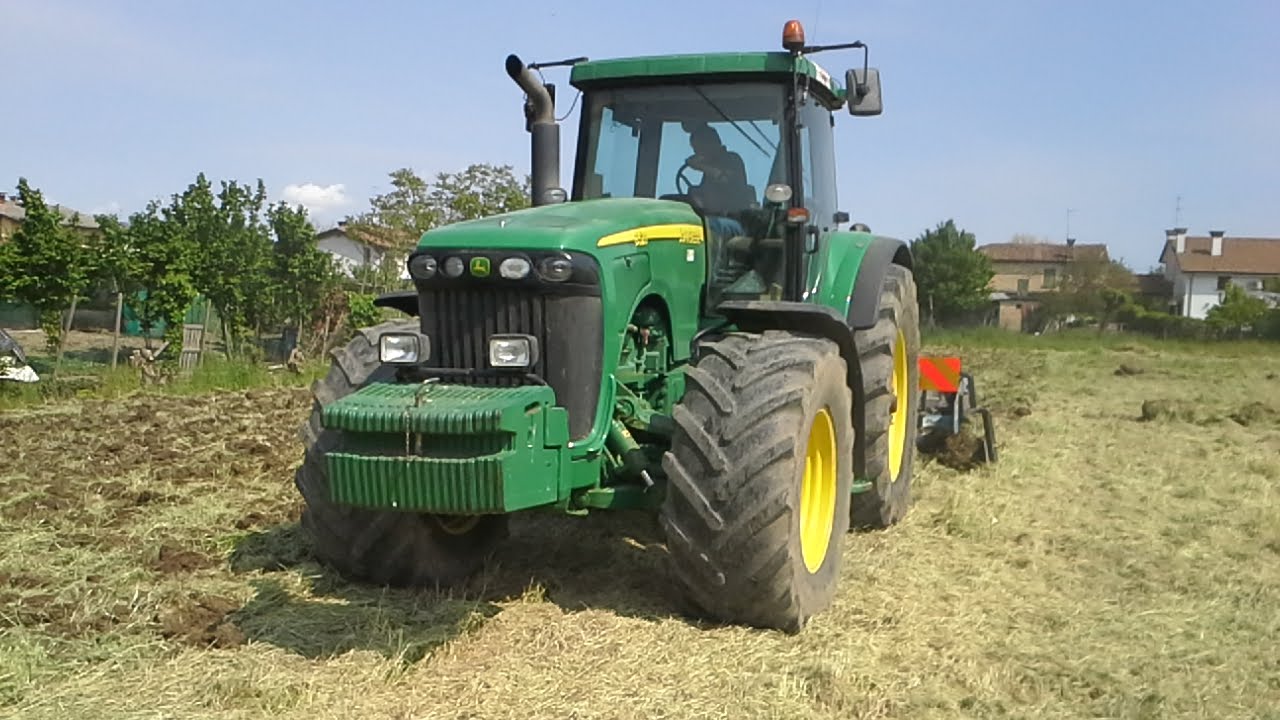 RIPUNTATURA JOHN DEERE 8520 + LORENZO MORO DK-7P