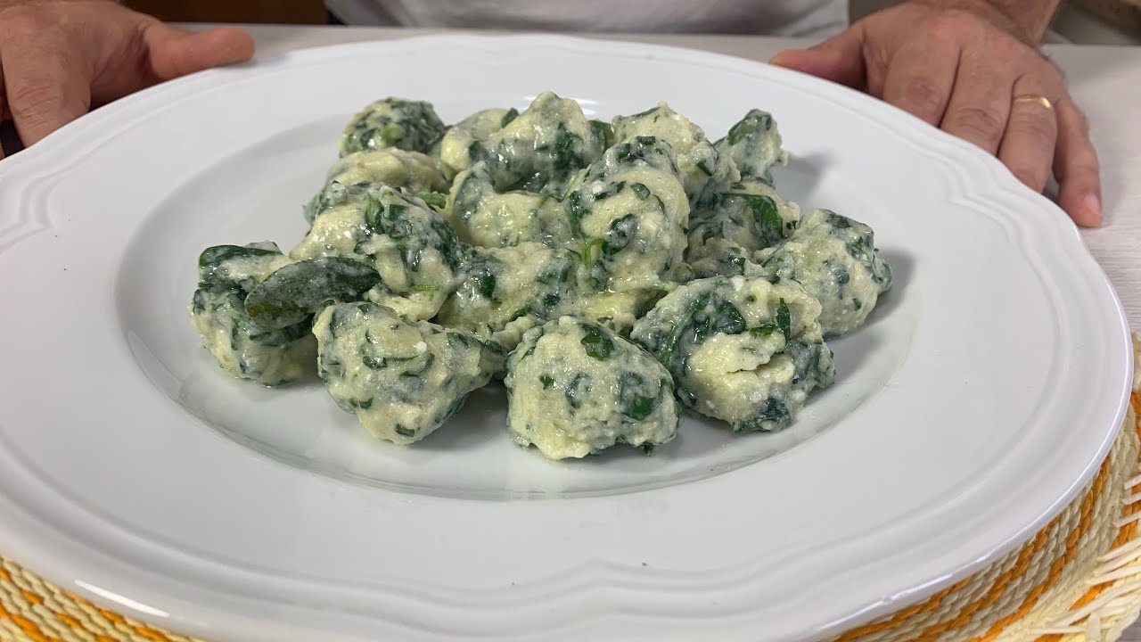 Gnudi, Gnocchi Ricotta ed Erbette o Spinaci YouTube