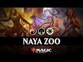 ☀️🔥🌳 NAYA ZOO AGGRO | Ranked Ladder | Innistrad Midnight Hunt Standard [MTG Arena]