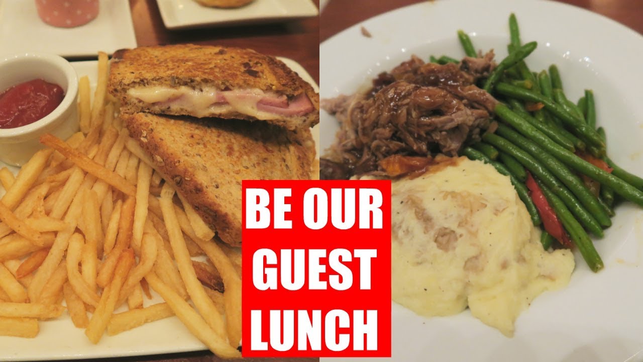 BE OUR GUEST LUNCH | Walt Disney World Vacation Sept/Oct 2016 Day 2