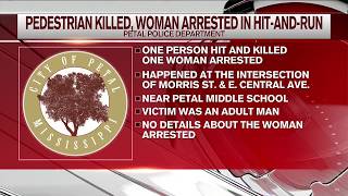 Pedestrian killed, woman in custody following hit-and-run near middle school