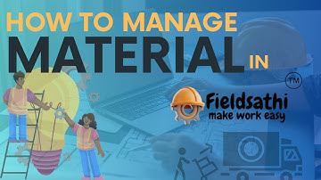 How to Manage or Create Material Request in fieldsathi (TMS)