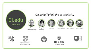 Simon Buckingham Shum — Welcome to CI.edu2024!