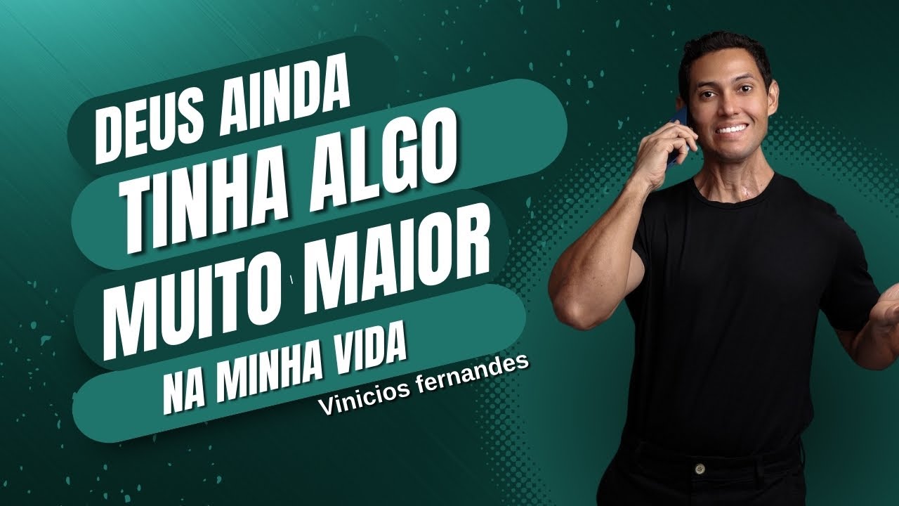 Episódio #47 - Com Vinicios Fernandes uma história incrível de superação de vida