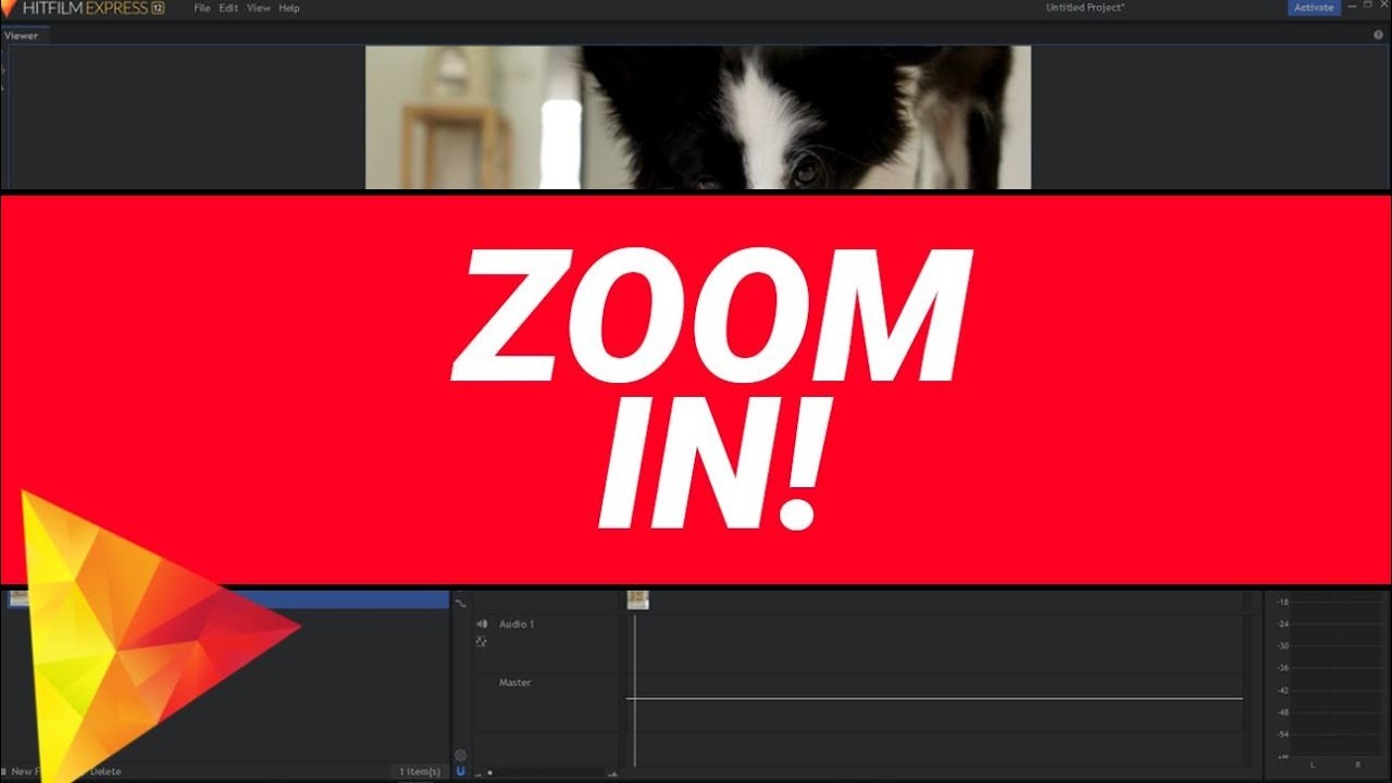 QUICK TUTORIAL Zoom in On Timeline Hitfilm Express YouTube
