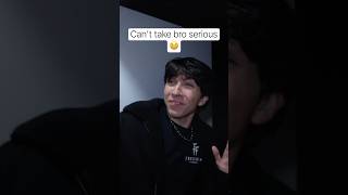 I can’t ever take bro serious!!🫩