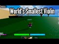Worlds smallest violin  roblox blox fruits islands