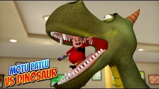 Motu Patlu in Hindi |  मोटू पतलू  | Hindi Cartoon | Motu Patlu Vs Dinosaur