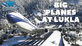 INSANE TAKEOFFS FROM LUKLA AIRPORT | Microsoft Flight Simulator 2020 screenshot 4