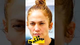 🫣Jennifer Lopez No Makeup And with Makeup...💄#jlo #shorts #makeup #celebrity