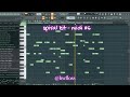 Midi #6 from Spiral midi Kit available at HollywoodFloss.BeatStars.com now #musicmarketing #trap