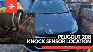 Peugeot 208 Knock Sensor Location Explained (Step-By-Step Guide)