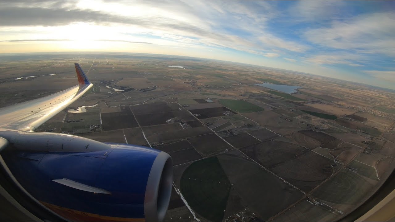 4k Full flight video | Early morning flight! Saint Louis (STL) to Denver (DEN) - YouTube