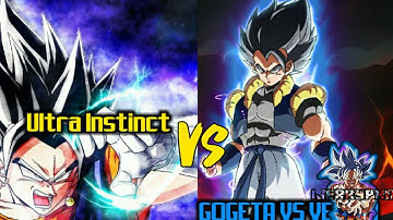 Vegito Ultra Instinct VS Gogeta Ultra Instinct Dragon Ball Z Ultimate Tenkaichi Tag Team