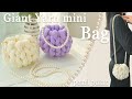 DIY | 자이언트얀 진주 미니 백 만들기 | 초보자도 쉽게 만드는 자세한 튜토리얼 | 자이언트얀 가방 | 만두가방 | 뜨개가방 | 망고가방 | mini bag tutorial