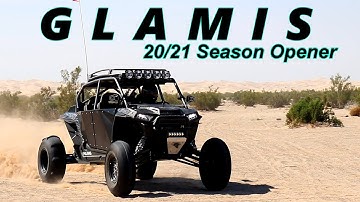 Official Glamis October 2020 Season Opener! Fully Built Polaris RZR Turbo Hits The Dunes!