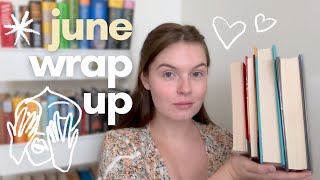 all the books i read in june ☀️ reading wrap up