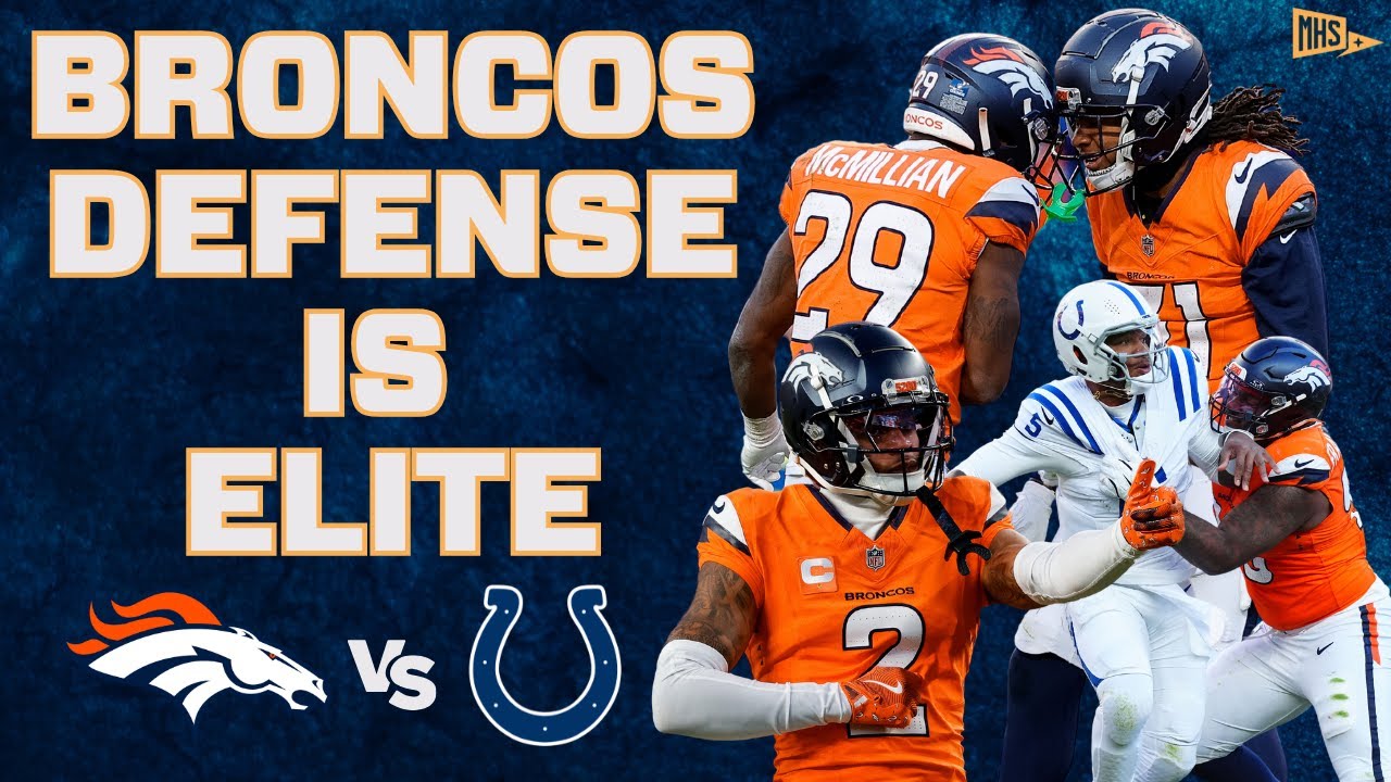 Broncos Playoff Push: Defense Dominates in Win Over Colts - YouTube