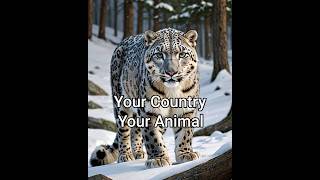 Your Countries Your Animal ai. #shorts #ki #ai #entertainment #animals