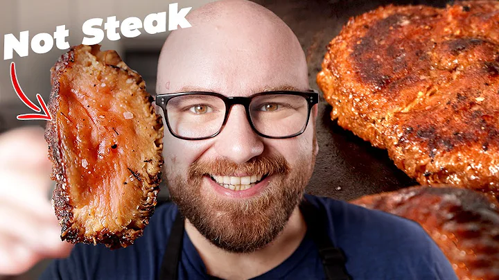 Making Ultra Realistic STEAK from a MUSHROOM