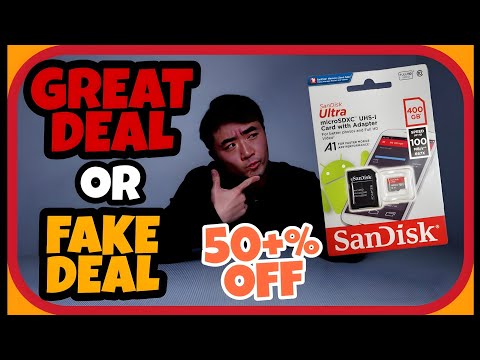 Video: Deze SanDisk 400GB MicroSD-kaart Is De Goedkoopste Die Hij Ooit Is Geweest Bij Amazon UK