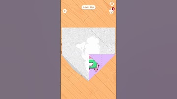 Hi please support me 😭💔😭#shorts #like #popular #subscribe #share #level#280#paper fold#game