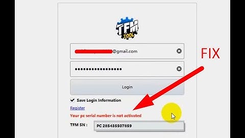 TFM tool PC Change Method | Your PC Serial Number Is Not Activated 100% FIX  #UnlockPrice