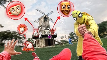 8 Spider-Man Bros Meet All Serbian Dancing in Abandoned Area - Season 2 ( Action POV Story )