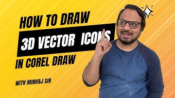 VIDEO TUTORIAL | 3D vector Icons | BY MINHAJ