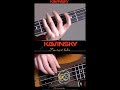 Zenith - Kavinsky (Bass Cover) #Shorts #Reborn