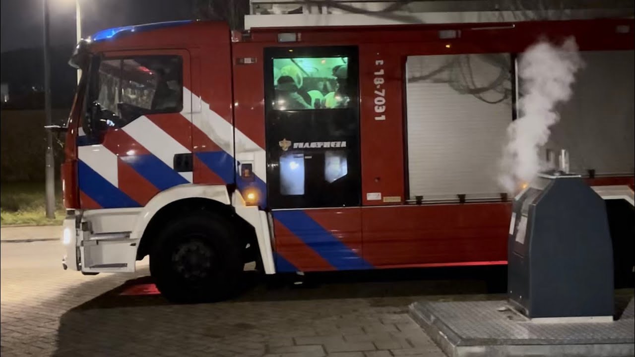 P2 brand (ondergrondse) container 