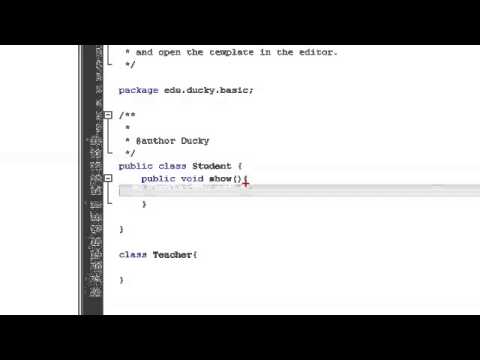 Java Basics Lesson 5: Classes and methods